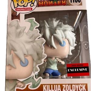 Funko Pop! Animation Killua Zoldyck Figure - White and Blue